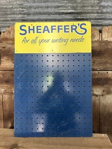 VTG Original Sheaffers’s Pen Advertising Sign , Store Display. - Picture 1 of 7