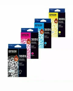 Any 1x Epson 252, 252XL 254xl Ink Cart WF-3620/WF-3640/WF-7610/WF-7620 (No Box*) - Picture 1 of 10