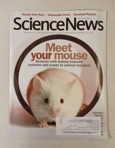 Science News Magazine March 23 2013 Vol 183 No 6 Rodents w/ Human Immune Systems - Picture 1 of 7
