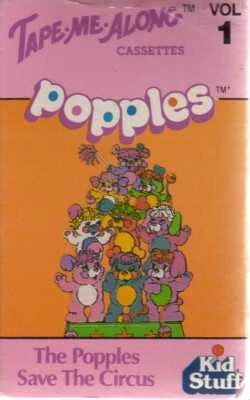 Popples - The Popples Save The Circus Vol. 1 casete Tape-Me-Along TOTALMENTE NUEVO Foto 1 de 2