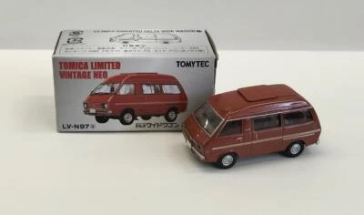 Coche Tomytec Daihatsu Delta vagón ancho techo alto escala 1800 1/64 Foto 1 de 4