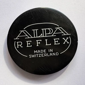 Alpa 48mm Metal Black Paint Lens Cap Kern Macro Switar 50/1.8 50/1.9 Lens - Picture 1 of 2