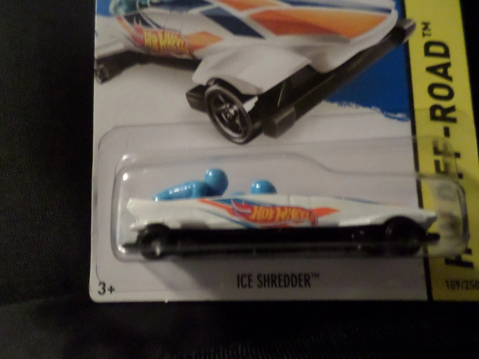 HW HOT WHEELS 2015 HW OFF-ROAD #109/250 ICE SHREDDER HOTWHEELS WHITE VHTF - Image 1 of 1