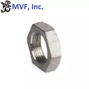 1" NPT Lock Nut Cast 316 Stainless Steel With O-Ring Groove BREWING LN205 - Picture 1 of 6