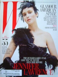 W Magazine October 2012 Jennifer Lawrence Karlie Kloss New - Imagen 1 de 1