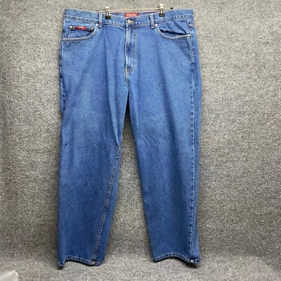 Men's Chaps Denim Classic Fit 40X30 Blue Jeans True American Brand - Image 1 of 4