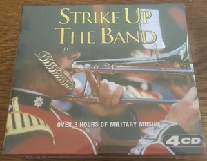 Strike Up The Band: Military NEW/SEALED 4CDs Great Britain Massed Royal Marines - Bild 1 von 7