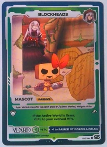 Blockheads (Regular) 112/250, 1st Edition, Awakened Worlds, VCard - Picture 1 of 2