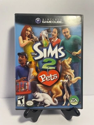 The Sims 2 Pets (Nintendo GameCube, 2004) No Manual Tested Working - Image 1 of 4