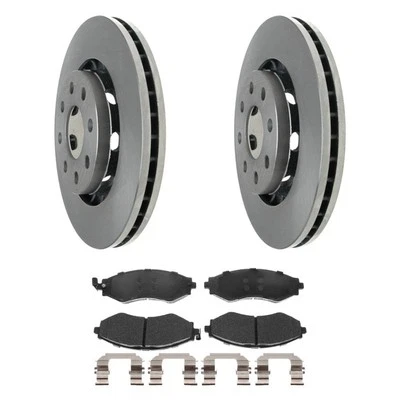 For Suzuki Swift+ 04-06 ACDelco Silver Front Brake Kit w Semi-Metallic Pads - Imagem 1 de 4