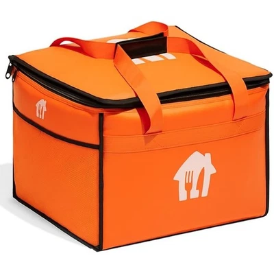 Just Eat Fully Insulated XL Extra Large Food Delivery Bag Thermal