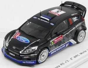 Modellino auto da rally Ford Fiesta RS WRC 1/43 nero #5 O. Tanak M-Sport - Foto 1 di 7