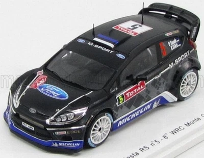 Modellino auto da rally Ford Fiesta RS WRC 1/43 nero #5 O. Tanak M-Sport - Immagine 1 di 4