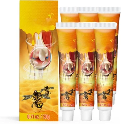 Pacote com 6 Beevenom New Zealand Bee Venom Gel Bee Venom Cream New Zealand Gel Joi... - Imagem 1 de 4