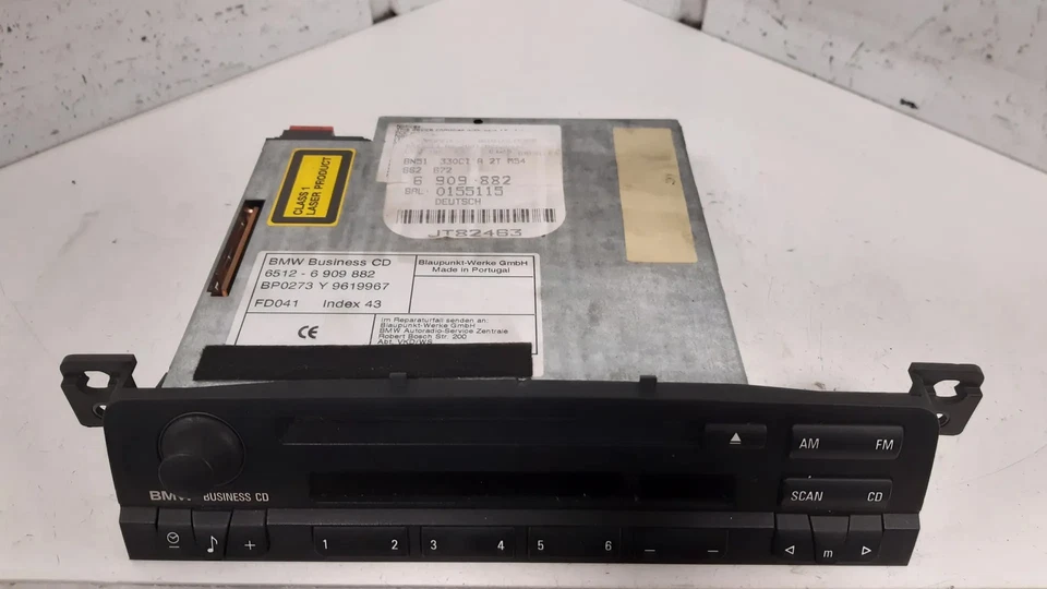RADIO CD BMW 3 serie Coupé (E46/2) Coupé 330 Ci 24V (M54-B30) 2001 65126909882 - Imagen 1 de 1