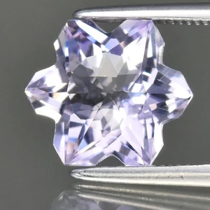π 2.06ct 8.5x8.5mm VS Snowflake Natural Purple Amethyst - Unheated, Brazil Gem - Picture 1 of 4