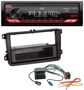 JVC Bluetooth USB DAB MP3 Autoradio für Seat Alhambra ab 10 Leon 09-12 Toledo ab - Bild 1 von 7