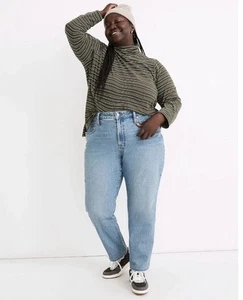 Madewell Jeans Women’s 14W Blue Perfect Vintage Light Wash Denim (36 x 26.5) - Picture 1 of 24