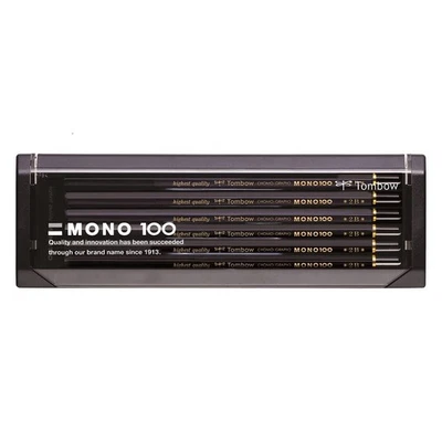 Tombow MONO-1002B Hexagonal shaft TombowWooden Body Pencil 2B 12 Pack  - Image 1 of 4