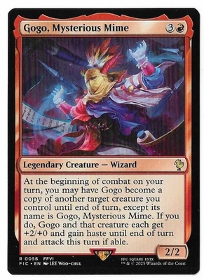 MTG Gogo, Mysterious Mime Final Fantasy Commander (FIC) Rare Card #0056 Unplayed - Image 1 of 2