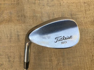 Titleist 5611 56° Chrome Wedge ⛳ Dynamic Gold Steel Wedge LEFT HAND - Picture 1 of 7
