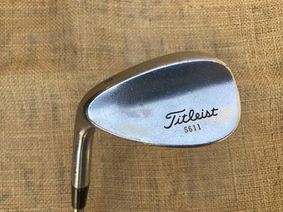 Titleist 5611 56° Chrome Wedge ⛳ Dynamic Gold Steel Wedge LEFT HAND - Image 1 of 4