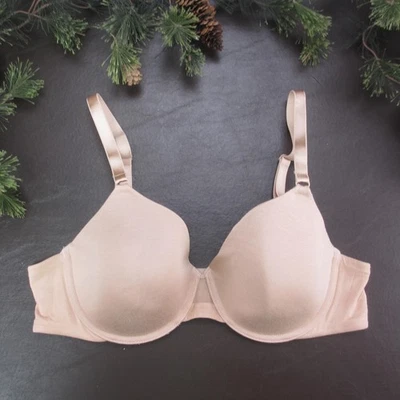 Sujetador Felina para mujer 38B nude acolchado con aros camiseta diaria cómoda sin costuras Foto 1 de 4