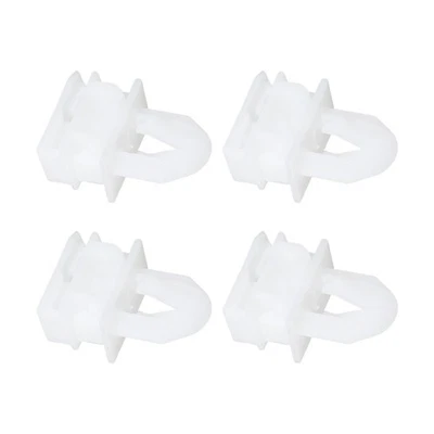 White Plastic 4PCS Grille Retainer Clip Set for 2009 2010 Hummer H3T H3 - Image 1 of 4