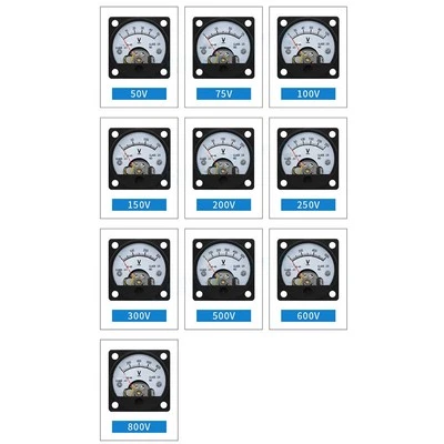 DC Voltmeter Analoge Voltmeter Hochempfindlicher Zeiger Reaktionsschnell - Bild 1 von 4