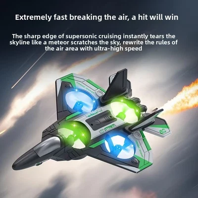 2.4G RC Foam Airplane Toy-Remote Control Glider For Kids Adults-Lightweight - Image 1 of 4