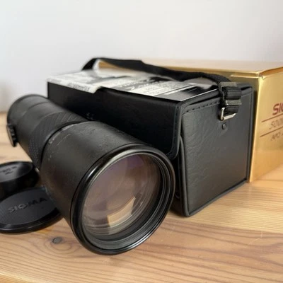 [AS IS] Sigma AF 500mm f7.2 APO Multi Coated Lens Canon EF Mount G - Image 1 of 4