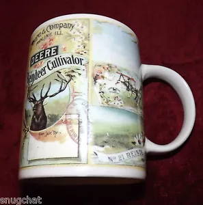 Sammlerstück Vintage Look John Deere Nr. 21 Rentierzüchter Kaffeetasse Tasse - Bild 1 von 5