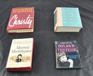 Lot Of 4 Classic Books Christy Marjorie Morningstar Bonjour Tristesse S4B21 - Picture 1 of 1