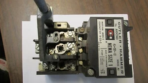 Cutler-Hammer A10CNO Size 1 Motor Starter With 120 Volt Coil,..ZM-401A - Picture 1 of 4