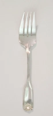 Вилка для салата из стерлингового серебра 925 пробы Benjamin Franklin Towle 6,5 дюйма не моно - Изображение 1 из 4