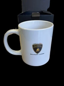 Lamborghini Kaffeetasse – Stilvoll genießen! Farbe: Weiß, NEU/OVP - Bild 1 von 4