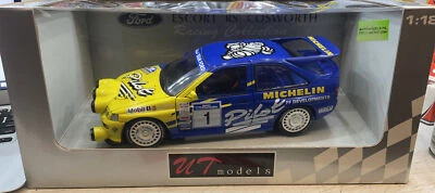 UT Models 1/18 Ford Escort RS Cosworth Racing Collection Michelin WRC Team Ford - Image 1 of 3