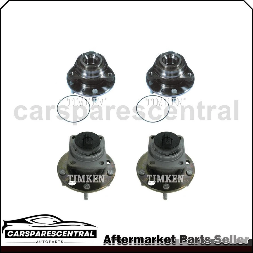 Conjunto de cojinete de rueda y buje delantero trasero Chevrolet Corvette Timken 1991 Foto 1 de 4