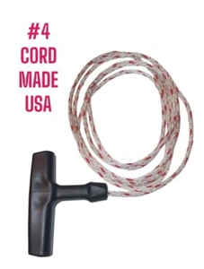 Stihl Echo Husqvarna Chainsaw Pull Start Rope Cord 1/8 #4 w/ Handle 5ft STRONG - Picture 1 of 3