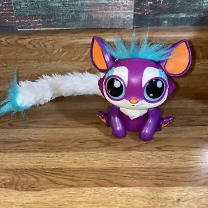 Lil' Gleemerz Loomur Purple White Light Up Interactive Toy Works - Picture 1 of 4