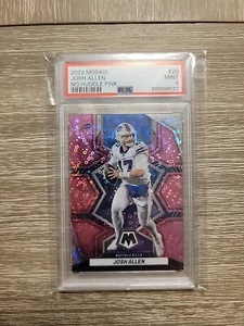 Panini Mosaic Josh Allen 2022 No Huddle Pink Disco/20🔥🔥 - Imagen 1 de 2