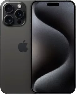 Apple iPhone 15 Pro Max, AT&T Only, 256GB, Black, 6.7 in Screen, Grade B+, A2849 - Picture 1 of 5