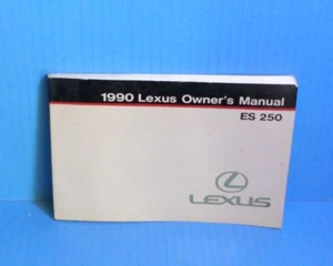90 1990 Lexus ES 250 manual del propietario - Imagen 1 de 1