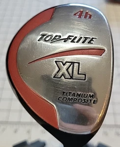 Top Flite XL Ti 4 Hybrid TI Composite 23° Loft Men's RH Medium Flex Graphite - Picture 1 of 17