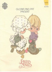 Precious Moments Counted Cross Stitch Booklet by Gloria and Pat PM-2 - Picture 1 of 2