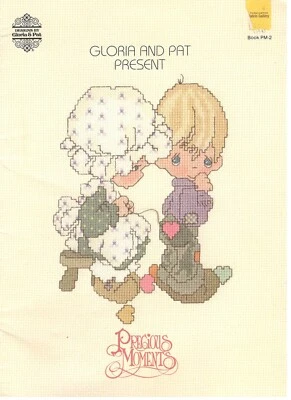 Precious Moments Counted Cross Stitch Booklet by Gloria and Pat PM-2 - Image 1 of 2