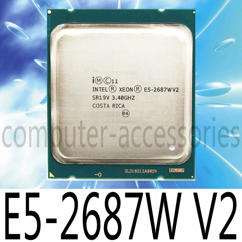 Intel Xeon E5-2687W V2 E5-2687WV2 3.40GHz 8-Core 25M LGA2011 Processor - Image 1 of 1