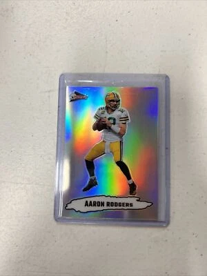 2022 PANINI ZENITH AARON RODGERS 1992 PACIFIC THROWBACK SILVER PRIZM SP INSERT - Image 1 of 2
