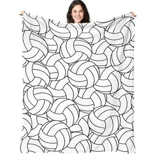 Volleyball Blanket Gifts for Teen Girls Sport Volleyball Throw Blanket Volley... - Picture 1 of 7