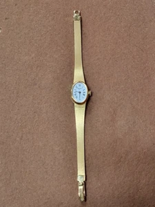 MONTRE BRACELET DE FEMME SYSTEM PARIS EN PLAQUE OR - Foto 1 di 19